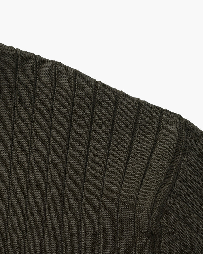 Geripptes Premium-Polo