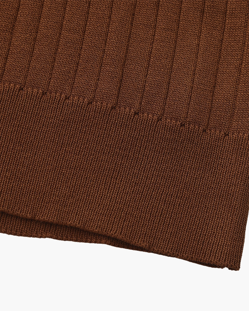 Geripptes Premium-Polo