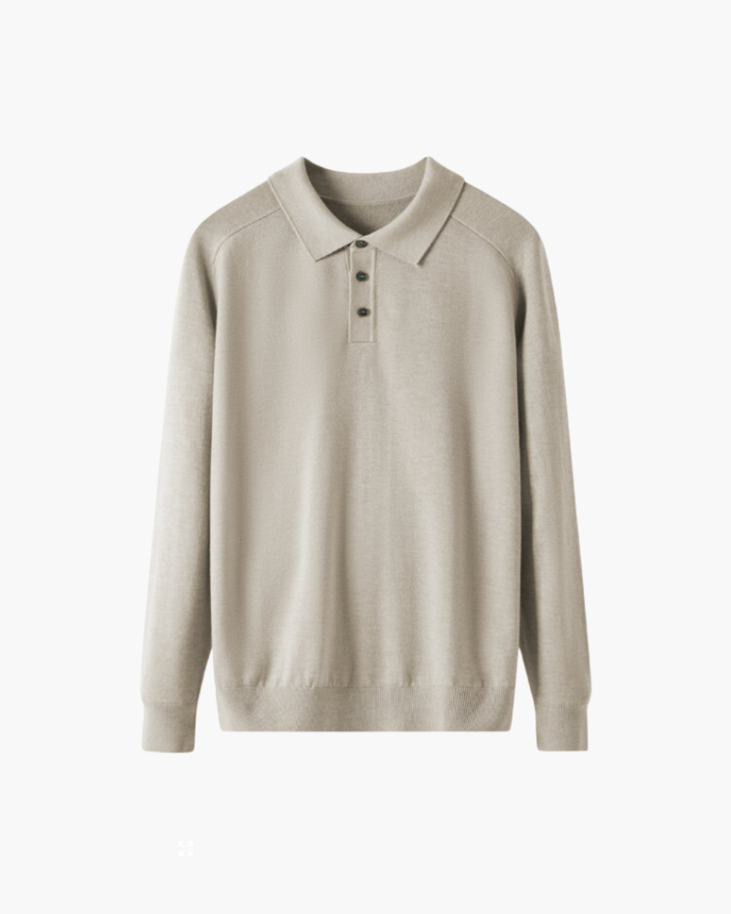 Polo aus 100 % Premium-Wolle